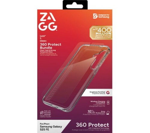 ZAGG Luxe & Glass 360 Bundle For Galaxy S25 FE