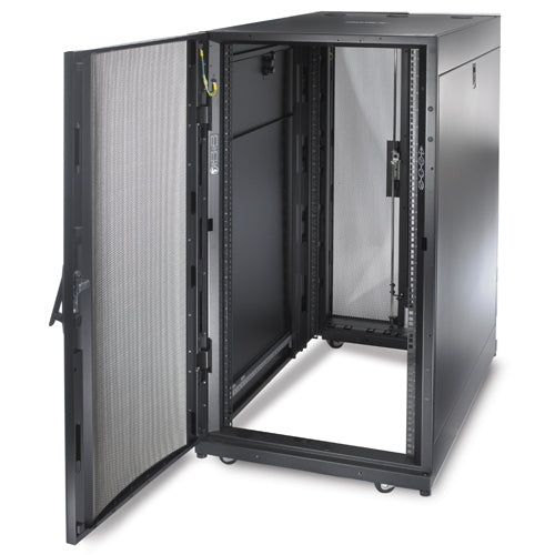 APC NetShelter SX, Server Rack Enclosure, 24U, Black, 1198.5H x 600W x 1070D mm