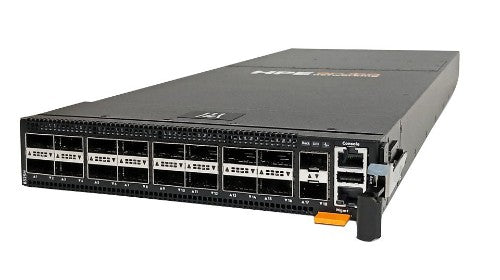 HPE Storage DCN 16p QSFP28 100GbE Power to Connector Half Width Switch H-series SN8325H