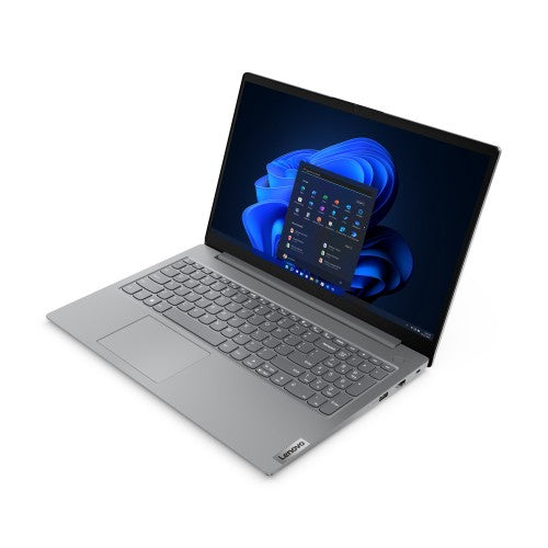 Lenovo V15 G4 AMN AMD Ryzen™ 3 7320U Laptop 39.6 cm (15.6") Full HD 8 GB LPDDR5-SDRAM 256 GB SSD Wi-Fi 6 (802.11ax) Windows 11 Pro UK English Grey