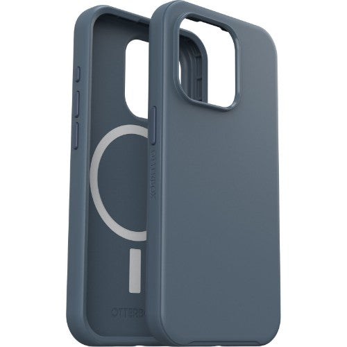 OtterBox Symmetry Series Clear for MagSafe for iPhone 15 Pro, Bluetiful (Blue)