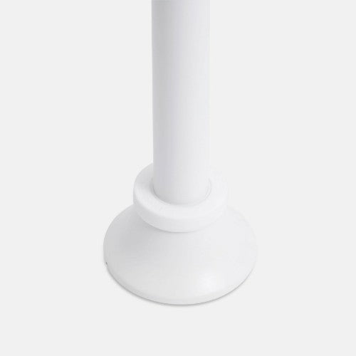 Bouncepad Original Floorstanding Slim with USB Cable | Covered Front Camera and Home Button | White | Samsung Galaxy Tab A9+ and A11+ 11-inch (2023 - 2025)