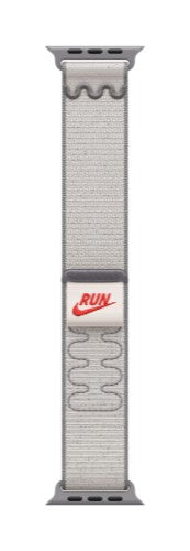 Apple Nike Sport Loop Band Grey Nylon, Recycled polyester, Spandex