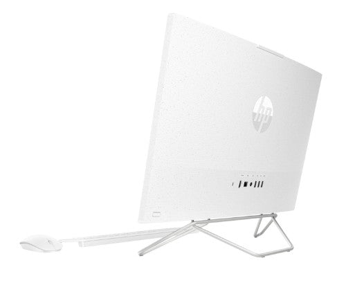 HP 24-cb1008na Intel® Core™ i3 i3-1215U 60.5 cm (23.8") 1920 x 1080 pixels All-in-One PC 4 GB DDR4-SDRAM 256 GB SSD Windows 11 Home Wi-Fi 5 (802.11ac) White
