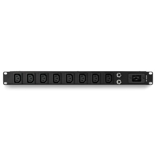 StarTech.com 8-Port Rack-Mount PDU with C13 Outlets - 16 A - 10 ft. Power Cord (BS 1363) - 1U