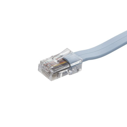 connektgear 1.8m RJ45 to USB Type A Male Console Cable with FTDI Chip (Cisco Compatible)