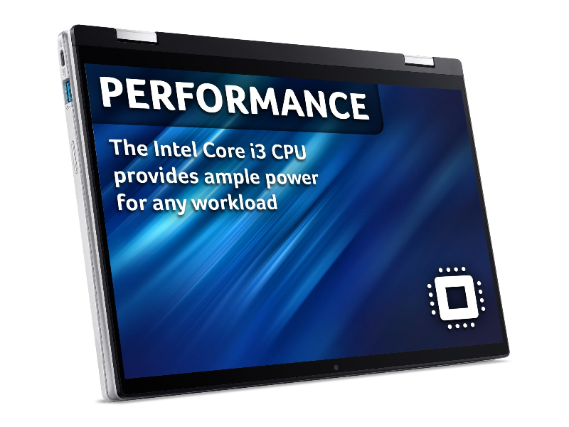 Acer Chromebook CP514-2H-37C8 35.6 cm (14") Touchscreen Full HD Intel® Core™ i3 i3-1110G4 8 GB LPDDR4x-SDRAM 128 GB SSD Wi-Fi 6 (802.11ax) ChromeOS Silver