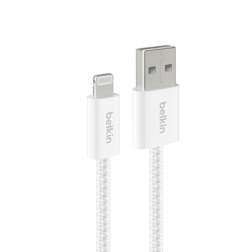 Belkin BoostCharge USB cable USB 2.0 USB A USB C/Lightning White