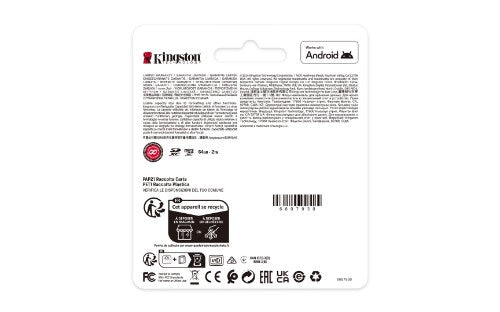 Kingston Technology 128GB SDXC Canvas Select Plus Gen3 150MB/s C10 UHS-I U1 V10