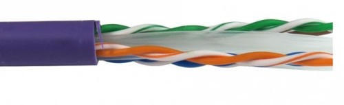 Cables Direct TC-600EA-LSZH networking cable Violet 305 m Cat6 U/UTP (UTP)