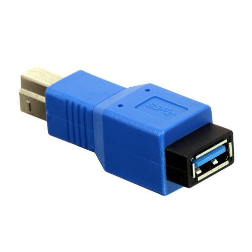 Lindy 71274 cable gender changer USB B USB A Blue
