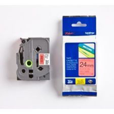 Brother TZE-451 DirectLabel black on red Laminat 24mm x 8m for Brother P-Touch TZ 3.5-24mm/HSE/36mm/6-24mm/6-36mm