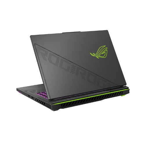 ASUS ROG Strix G16 G614JV-N3153W Intel® Core™ i7 i7-13650HX Laptop 40.6 cm (16") WUXGA 16 GB DDR5-SDRAM 1 TB SSD NVIDIA GeForce RTX 4060 Wi-Fi 6E (802.11ax) Windows 11 Home Black, Green, Grey