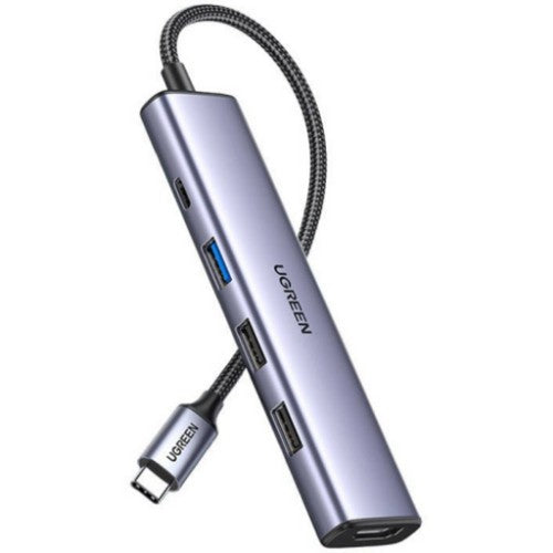 Ugreen 15495 laptop dock/port replicator Wired USB 3.2 Gen 1 (3.1 Gen 1) Type-C Grey