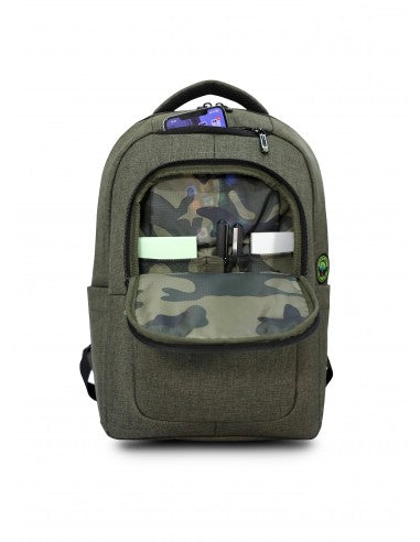 Urban Factory ECB34UF laptop case 35.8 cm (14.1") Backpack Khaki