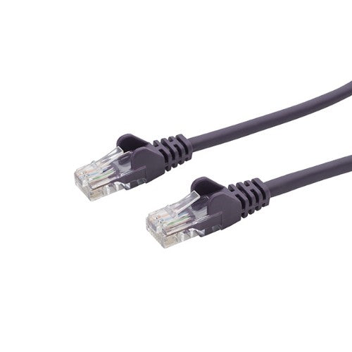 connektgear 10m RJ45 CAT6 UTP Stranded Flush Moulded LS0H Network Cable - 24AWG - Purple