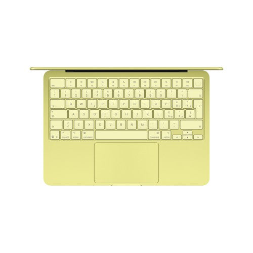Apple MacBook Neo 13-inch : A18 Pro chip with 6‑core CPU and 5‑core GPU, 8GB, 512GB SSD, Touch ID - Citrus