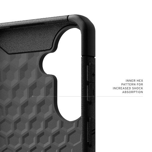 Urban Armor Gear 214555114040 mobile phone case 17 cm (6.7") Cover Black