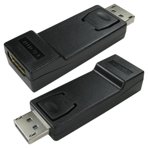 Cables Direct HDHDPORT-005 cable gender changer Display Port 20pin HDMI Black