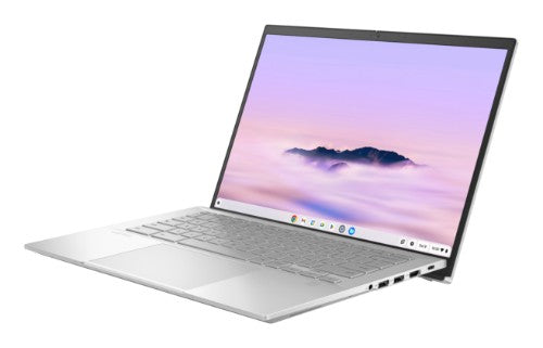 ASUS Chromebook Plus Enterprise CB54 CB5403CMA-QN0068 laptop Intel Core Ultra 5 115U 35.6 cm (14") Touchscreen WQXGA 16 GB LPDDR5x-SDRAM 512 GB SSD Wi-Fi 6E (802.11ax) ChromeOS Dutch Silver
