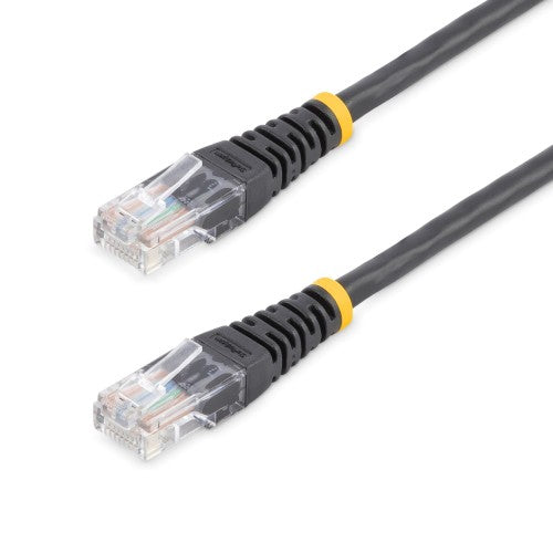 StarTech.com Cat5e Patch Cable with Molded RJ45 Connectors - 3 ft. - Black