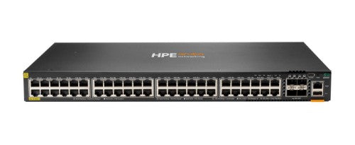 HPE Aruba Networking CX 6300F 48-port 1GbE Class 4 PoE and 4-port SFP56 Switch
