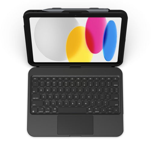 ZAGG Tough Keys-Apple-iPad 10th Gen/A16-Black-UK(B2B Brown Box)
