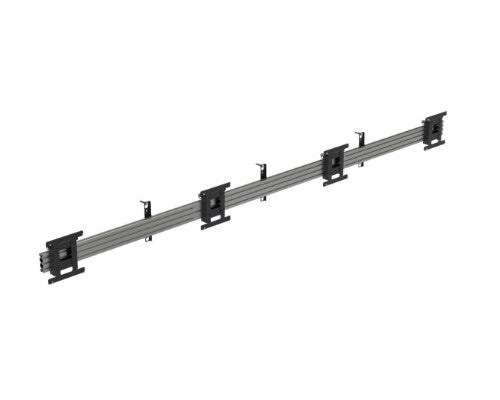 Ergonomic Solutions SpacePole Digital Signage Menu board mount, with tilt, for 4 screens (landscape) up to 43" (VESA 100 and 200)