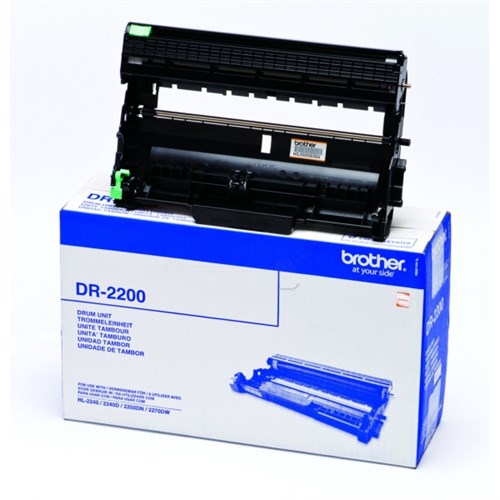 Brother DR-2200 Drum kit, 12K pages for Brother Fax 2840/HL-2130/HL-2240