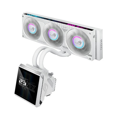 ASUS ROG STRIX SLC IV 360 ARGB LCD WHT Processor Liquid cooling kit 12 cm White 1 pc(s)
