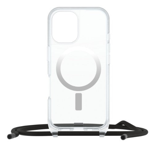 OtterBox React Necklace Series for MagSafe for iPhone 16, Clear