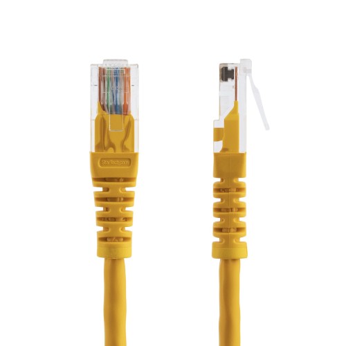 StarTech.com Cat5e Patch Cable with Molded RJ45 Connectors - 2 ft. - Yellow