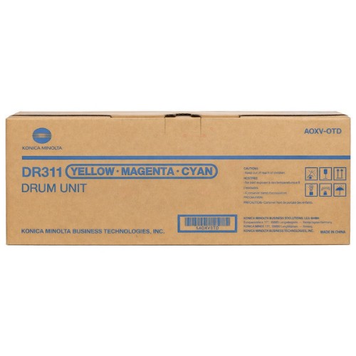 Konica Minolta A0XV0TD/DR-311C Drum kit color, 1x75K pages Pack=1 for KM Bizhub C 220/360/OCE VL 2222/OCE VL 3622
