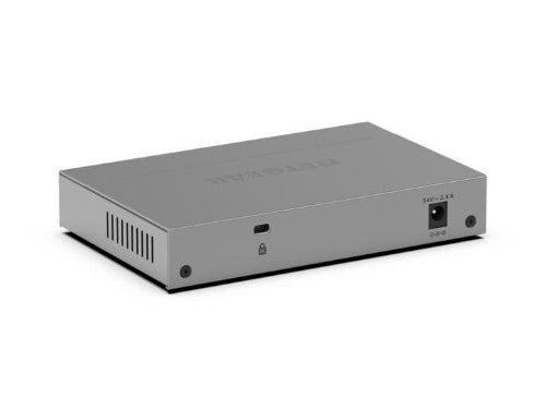 NETGEAR GS108EPP Unmanaged Gigabit Ethernet (10/100/1000) Power over Ethernet (PoE) Desktop/Wall-Mounting Grey
