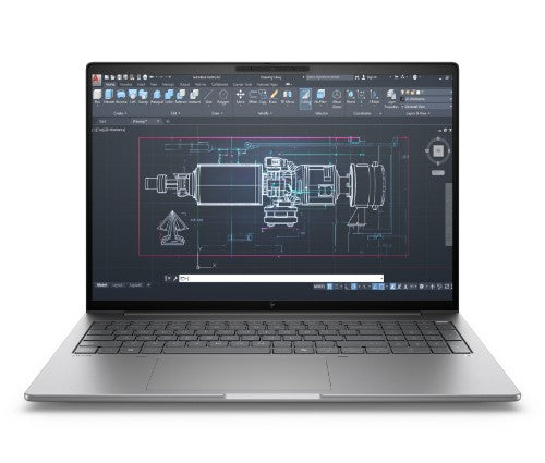 HP ZBook 8 G1i Intel Core Ultra 7 255H Mobile workstation 40.6 cm (16") WUXGA 32 GB DDR5-SDRAM 1 TB SSD NVIDIA RTX 500 Ada Wi-Fi 7 (802.11be) Windows 11 Pro AI Workstation, AI PC Silver