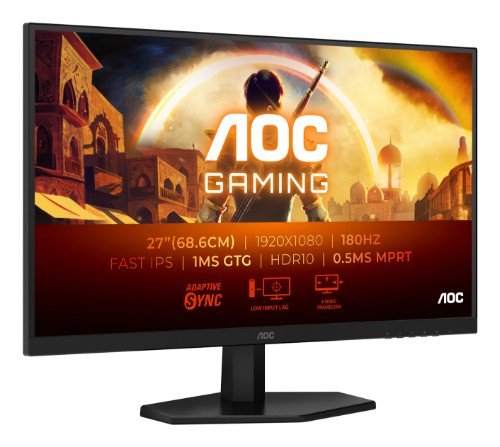 AOC G4 27G42E computer monitor 68.6 cm (27") 1920 x 1080 pixels Full HD LCD Black