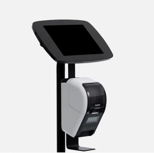Bouncepad Floorstanding with Brother Printer mount tablet security enclosure Black 20.1 cm (7.9")