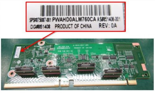 HPE 876242-B21 network equipment spare part