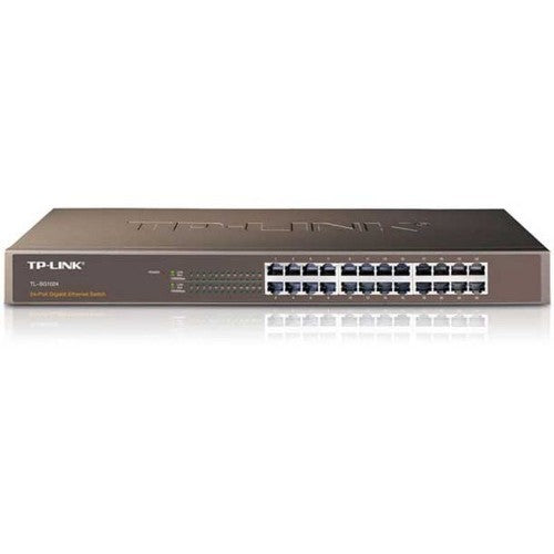 TP-Link TL-SG1024 network switch Unmanaged L2 Gigabit Ethernet (10/100/1000) Black