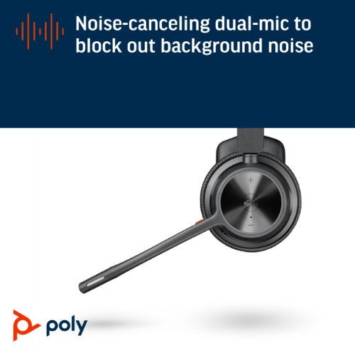 HP Poly Voyager 4310 Microsoft Teams Certified USB-C Headset +BT700 dongle