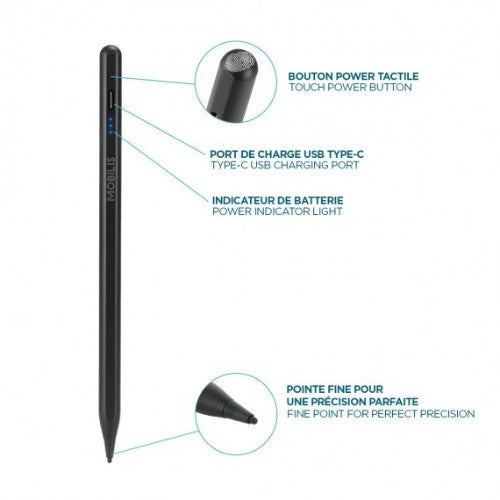 Mobilis 001090 stylus pen Black