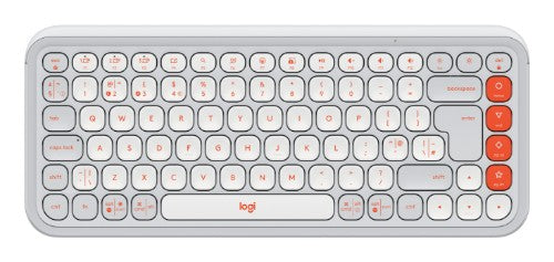 Logitech 920-013151 keyboard Universal Bluetooth QWERTY UK English White