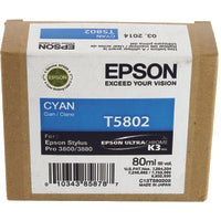 Epson C13T580200/T5802 Ink cartridge cyan 80ml for Epson Stylus Pro 3800/3880