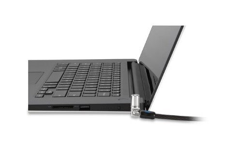 Kensington Slim N17 2.0 Keyed Dual Head Laptop Lock for Wedge-Shaped Slots - Like Keyed