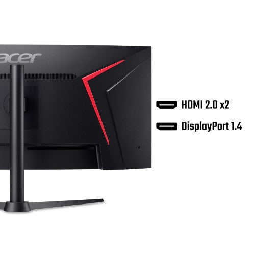 Acer NITRO XZ0 Nitro XZ340CURX0bmiiphx - 34'', WQHD (3440x1440), 200Hz, 1ms, 21:9, 1500R Curve, ZeroFrame, VA, Black