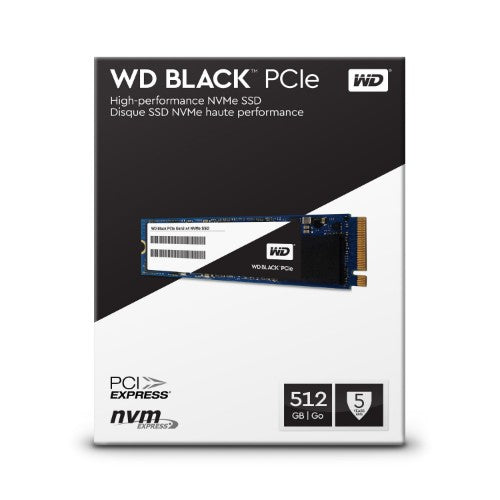 Western Digital WDS512G1X0C internal solid state drive 512 GB PCI Express 3.0 NVMe