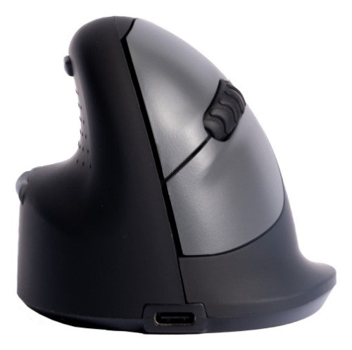 R-Go Tools Ergonomic mouse R-Go HE Break with break software, medium (hand size 165-185 mm), left-handed, Bluetooth, black