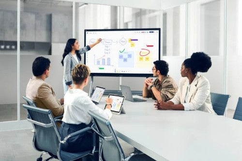 Viewsonic IFP7563-1C interactive whiteboard 190.5 cm (75") 3840 x 2160 pixels Touchscreen Black