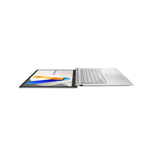ASUS Vivobook 17 X1704VA-AU811W Intel Core 5 120U Laptop 43.9 cm (17.3") Full HD 8 GB DDR4-SDRAM 512 GB SSD Wi-Fi 6 (802.11ax) Windows 11 Home Silver