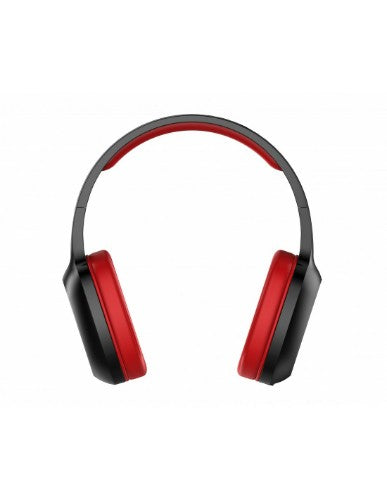 Urban Factory MOVEE: OVER-THE-EAR BLUETOOTH 5.1 RECHARGEABLE HEADSET - BLACK/RED